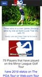 Mobile Screenshot of minorleaguegolf.com